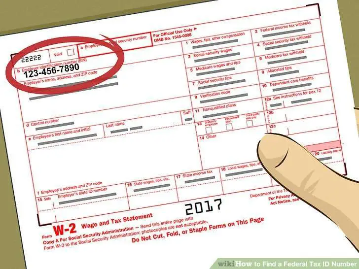 4 Ways to Find a Federal Tax ID Number
