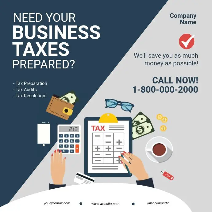 Business Taxes Are Due 2021