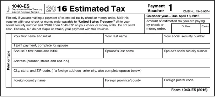 California FTB and IRS Estimated Tax Payments