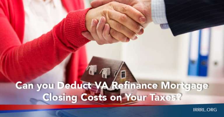 Can you Deduct VA Refinance Mortgage Closing Costs on Your ...