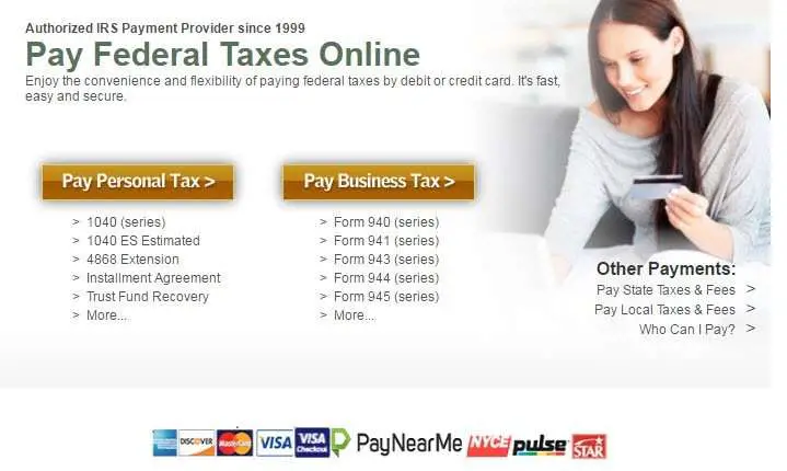 Can You Pay Irs Online With Credit Card