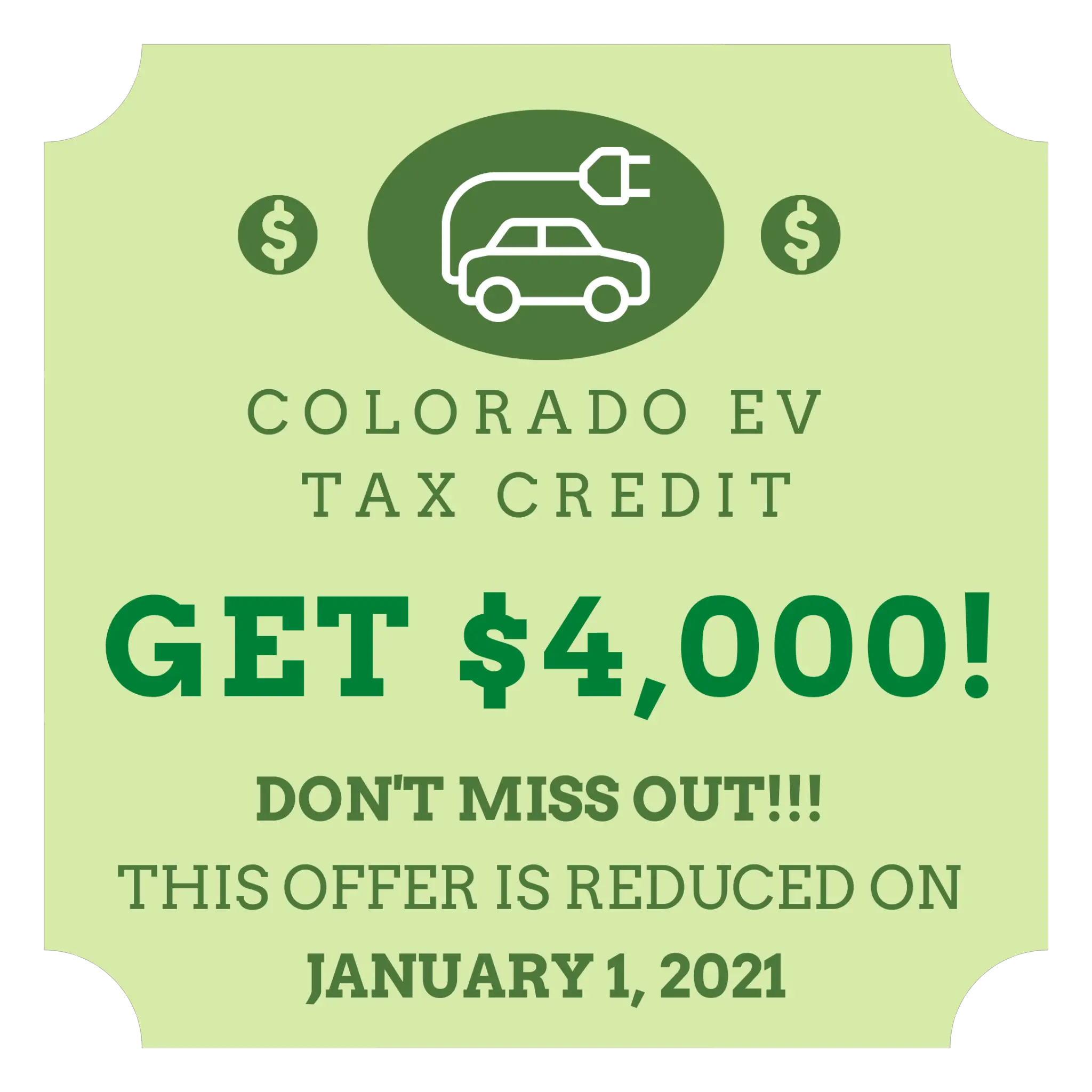 Colorado EV Tax Credit