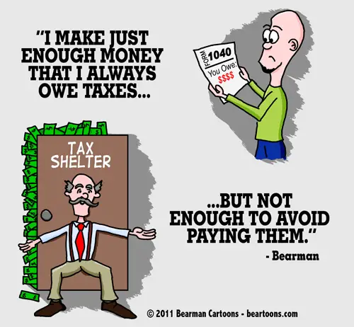 Editorial Cartoon: Why I pay Taxes