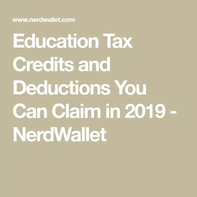 Education Tax Credits and Deductions You Can Claim in 2020