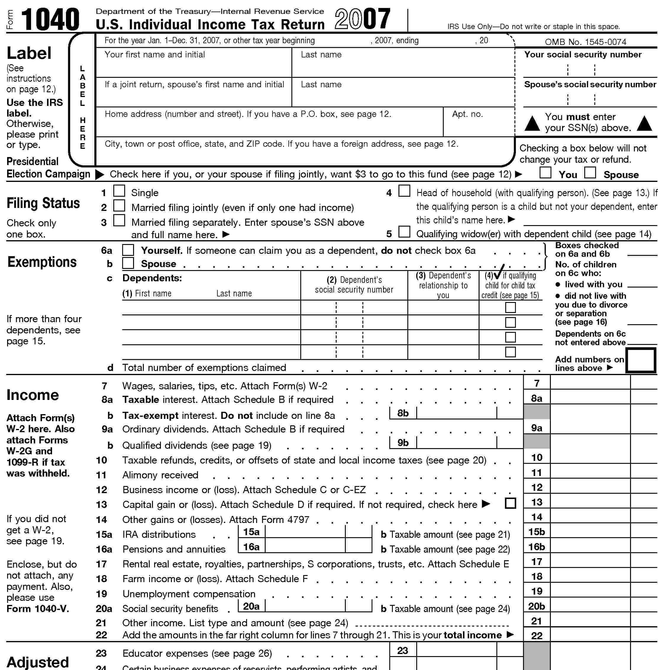 Form 1040 Us Tax Heres What Industry Insiders Say About Form 1040 Us ...