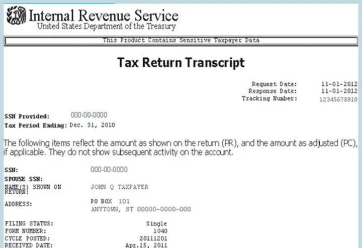 How Can I Get My Irs Tax Transcript Online