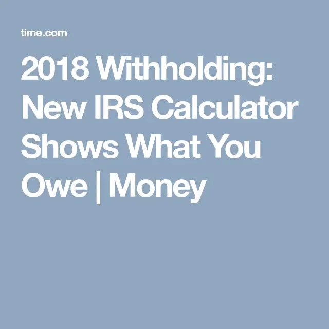 How Can You Check To See How Much You Owe The Irs