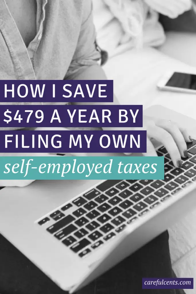 How I Save $479 a Year Filing My Self