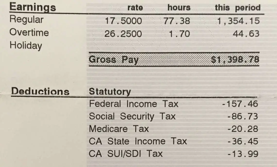 How To Calculate Paycheck After Taxes In California
