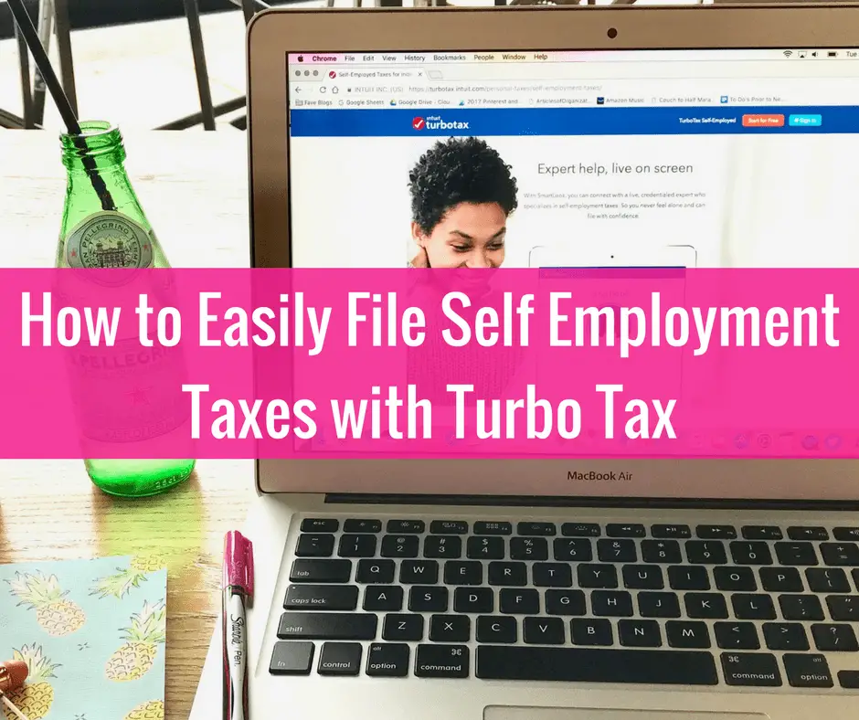 How to Easily File Self Employment Taxes with TurboTax ...