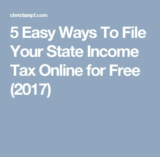 How To File Ohio State Taxes Online For Free