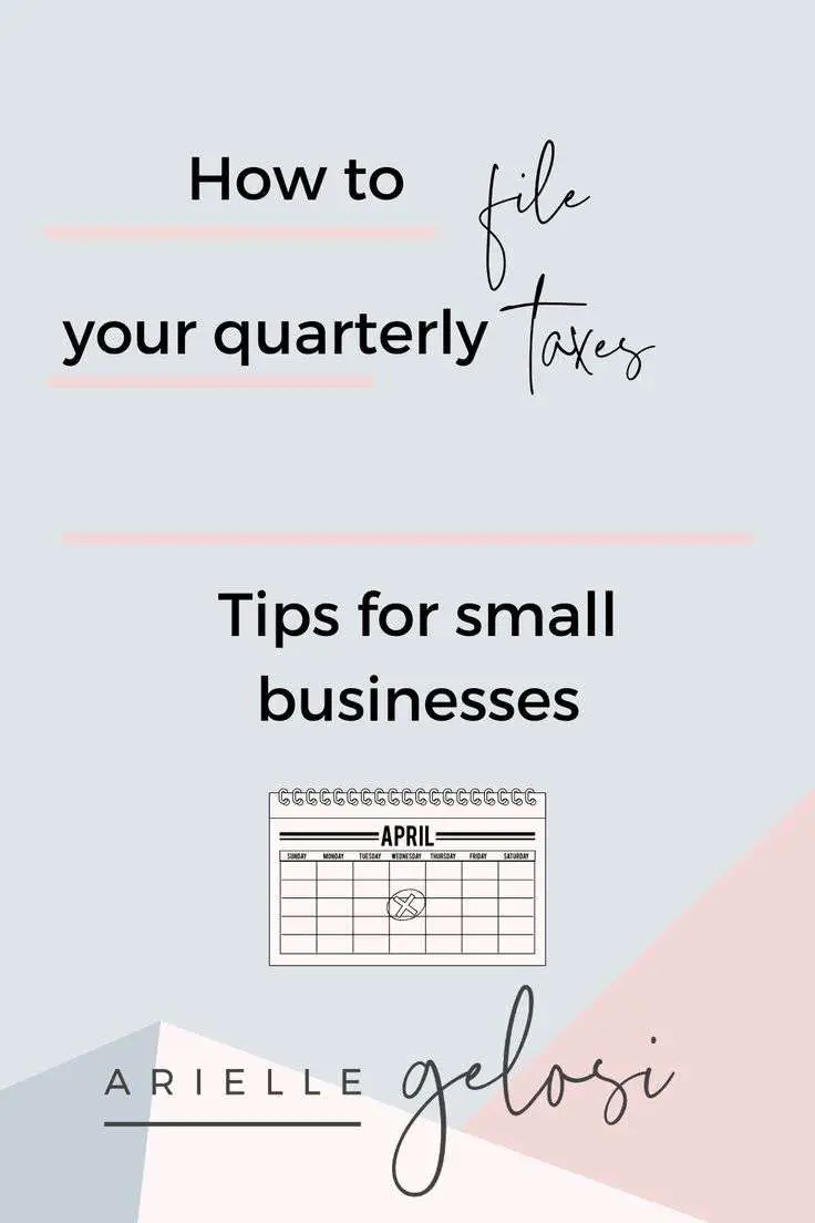 How to file your quarterly taxes for small business ...