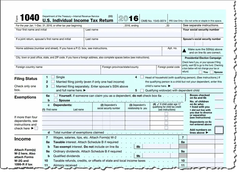 How To Find Untaxed Income On 1040