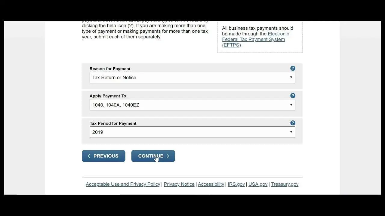 How to pay federal tax on your tax return online via IRS ...