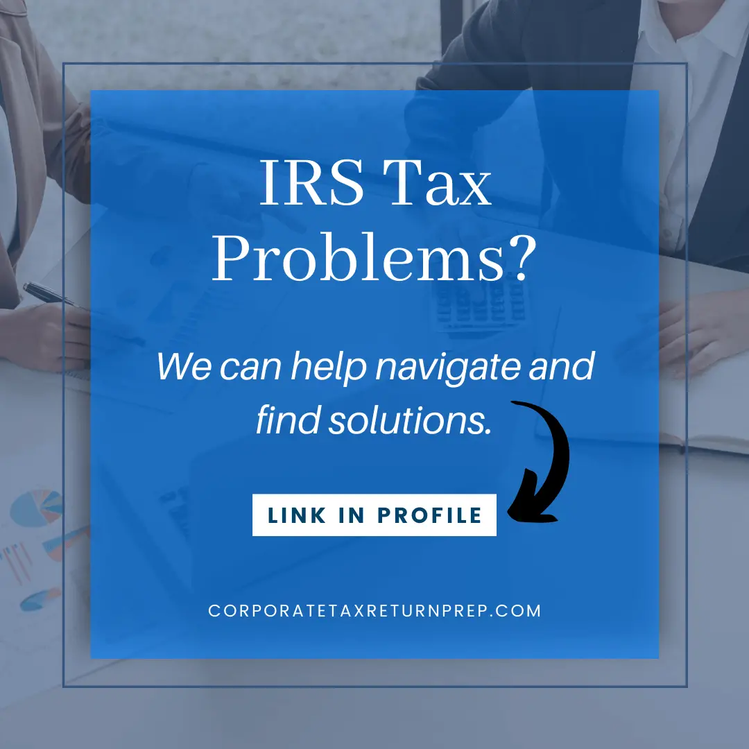 IRS Tax Problems?