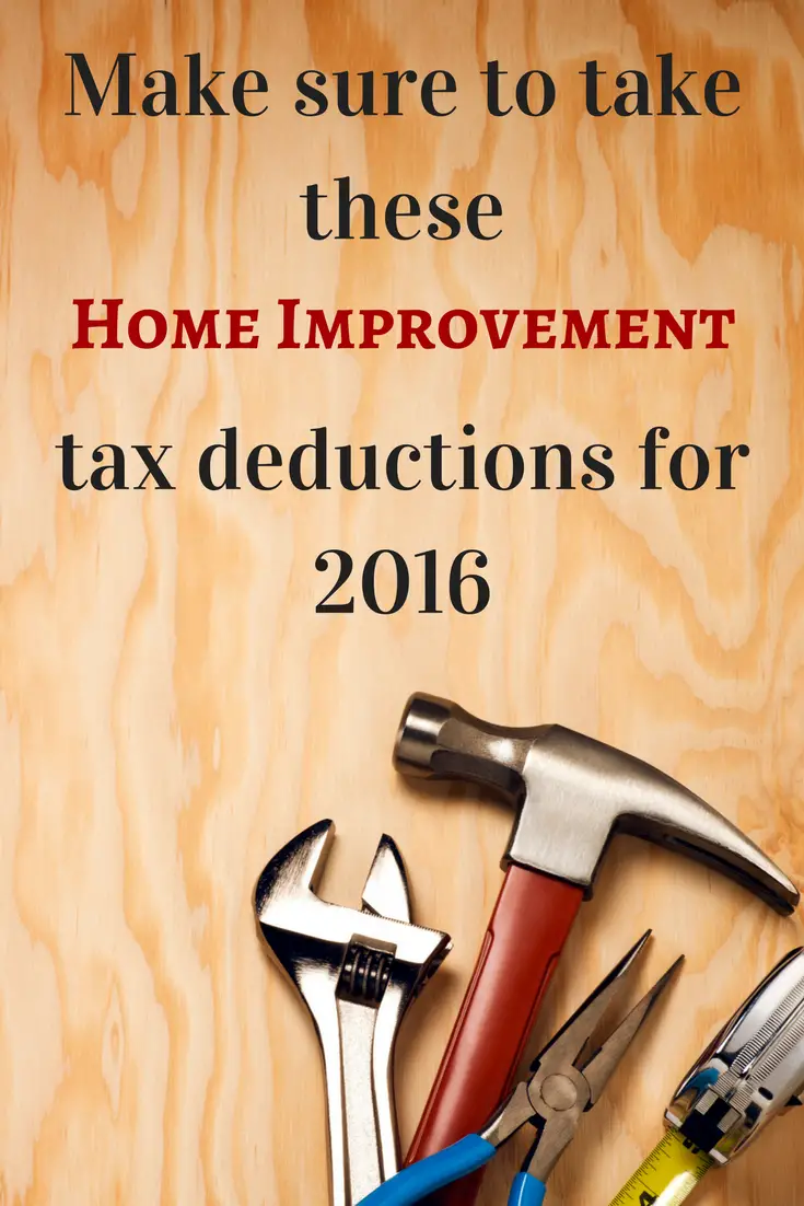 Make Sure to Take These Home Improvement Tax Deductions ...