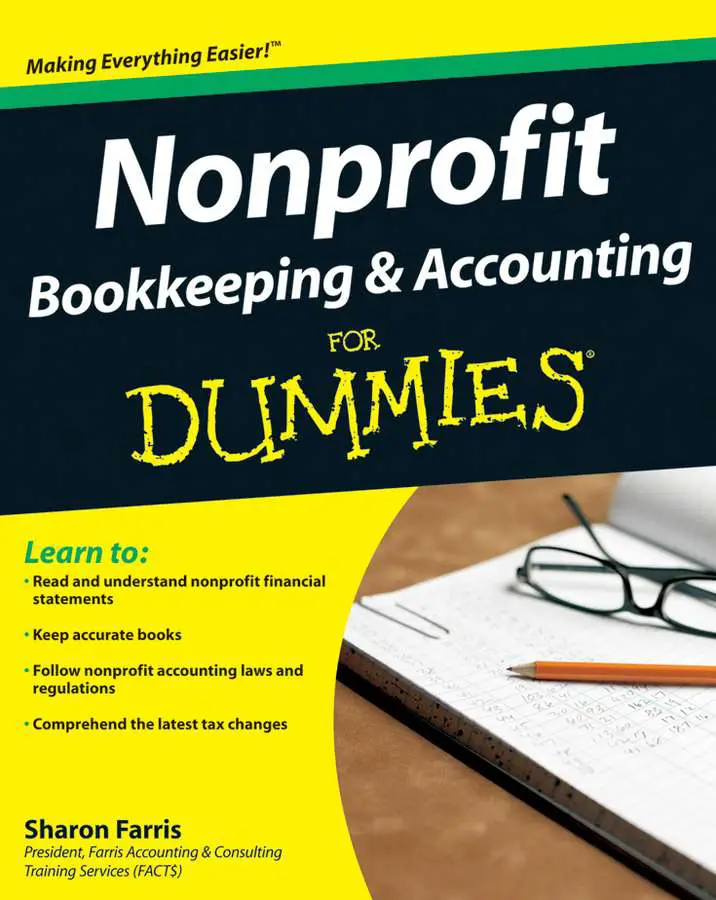 Nonprofit Bookkeeping and Accounting For Dummies by Sharon Farris ...