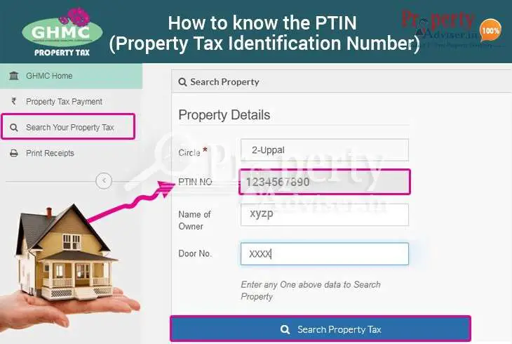 Now get your GHMC Property Tax Search Details By Door ...