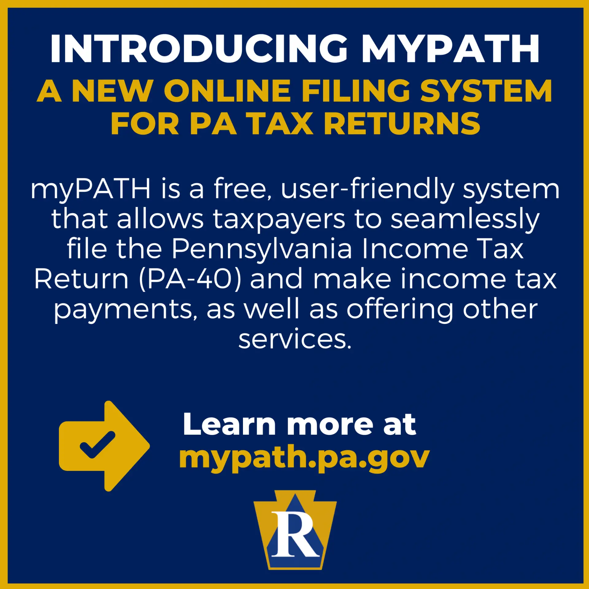 PA taxpayers can use new online filing system for PA tax returns ...