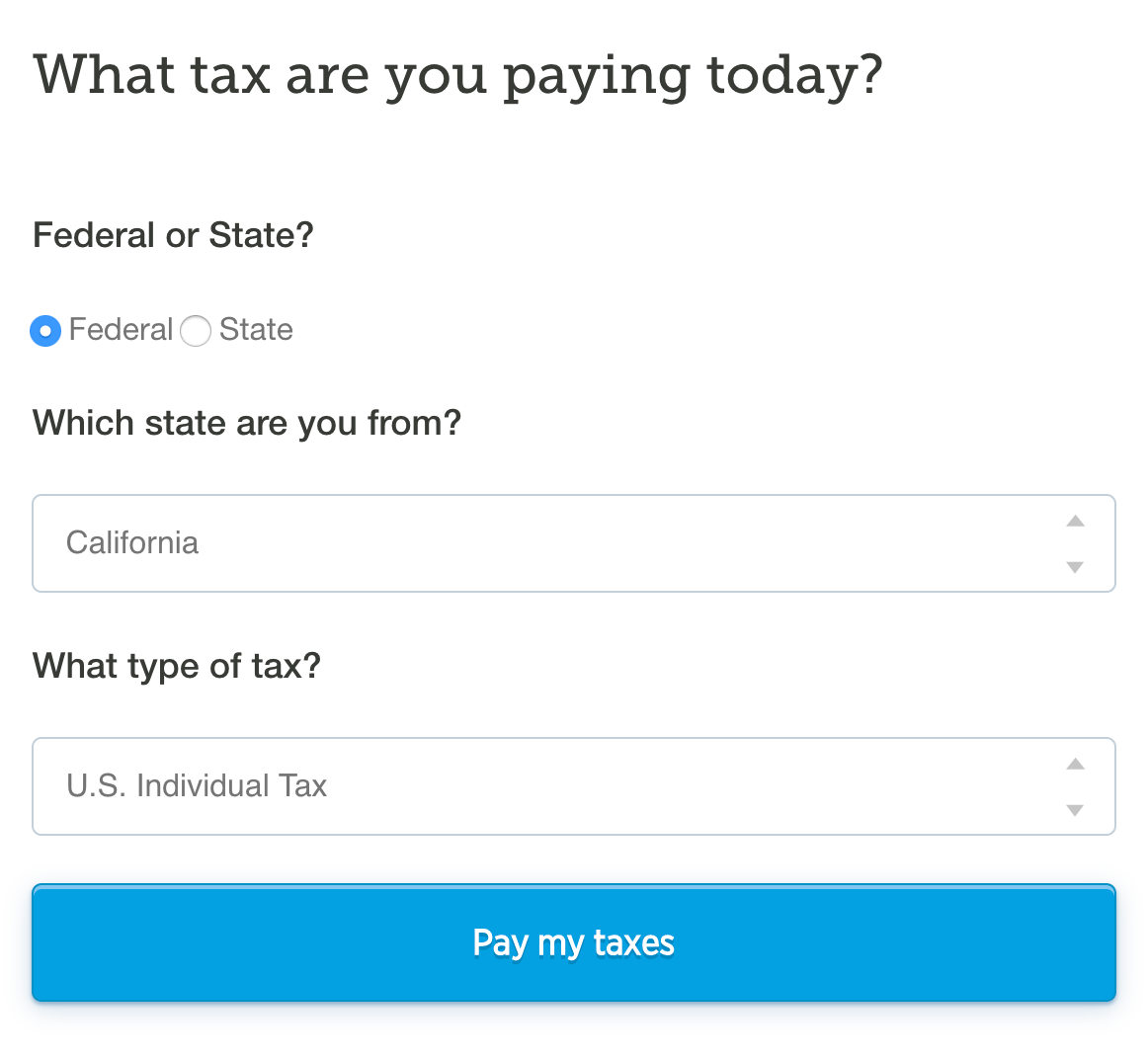 Pay Federal Taxes Online with a Credit Card Fee