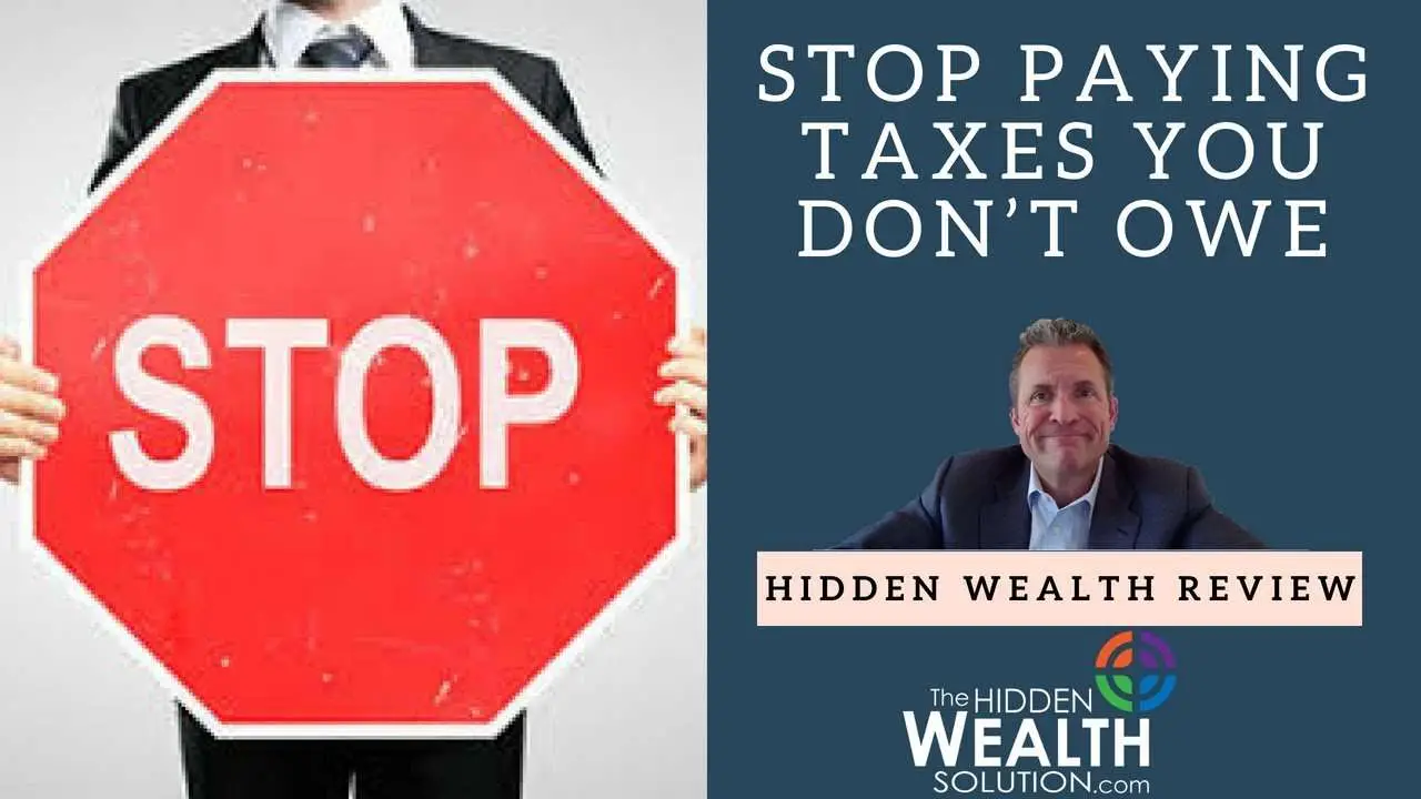 Stop Paying Taxes You Dont Owe