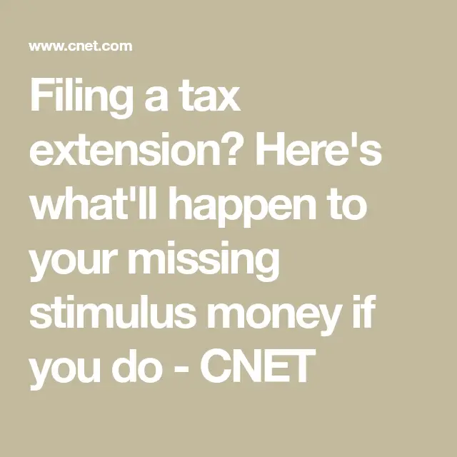 Tax extension deadline is today: What to know about filing late, IRS ...