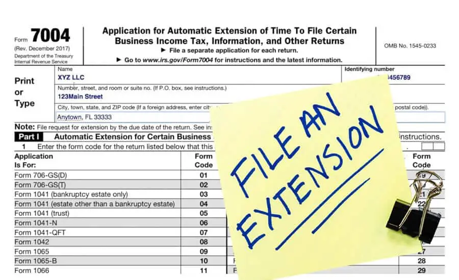 Tax filing mistakes to avoid when filing IRS extension ...