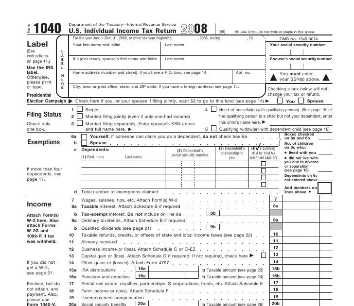 Tax Return Mailing Address Federal