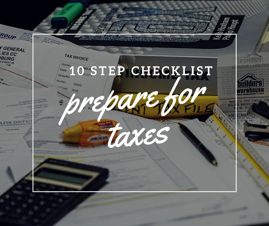 Taxes got you in a frenzy? This checklist with help you prepare to file ...