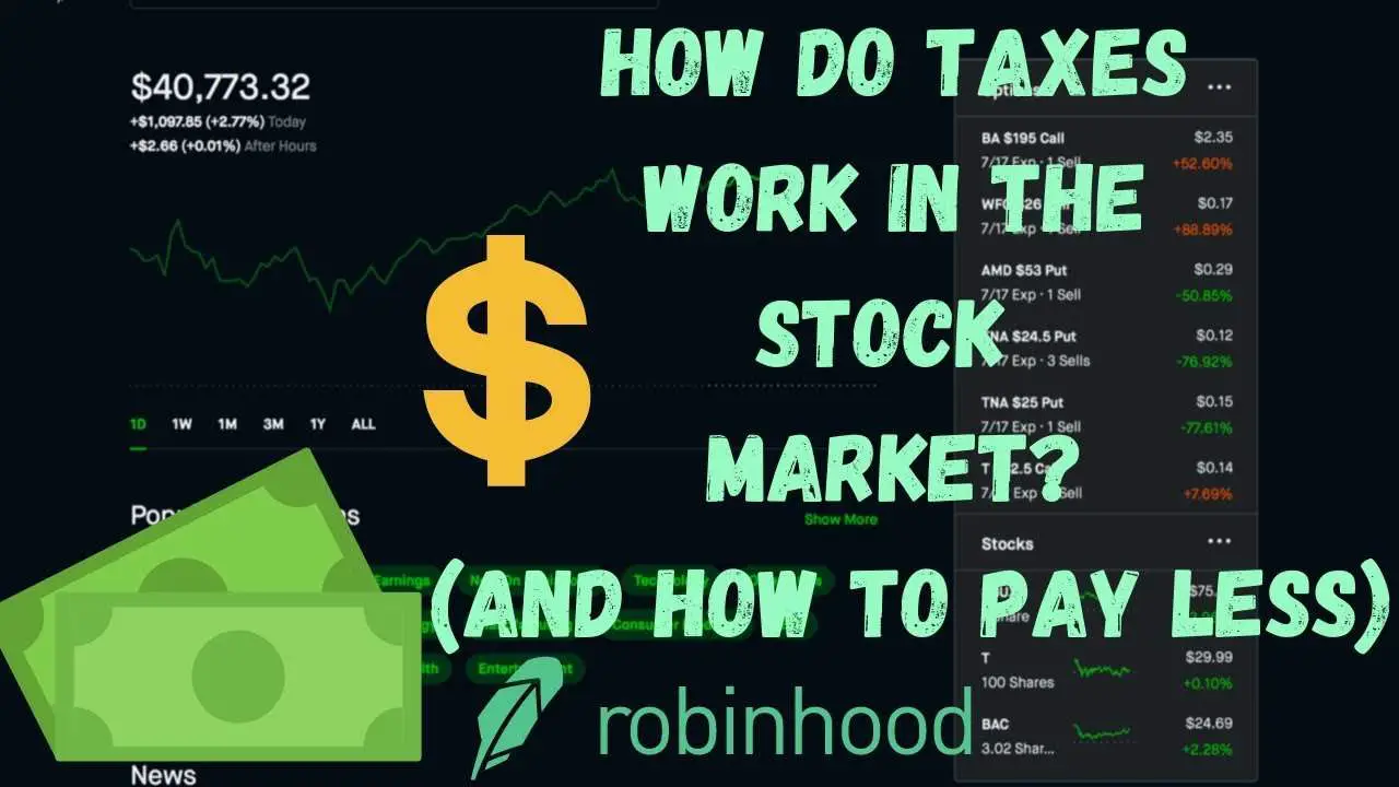 TAXES ON STOCK GAINS (HOW IT WORKS)