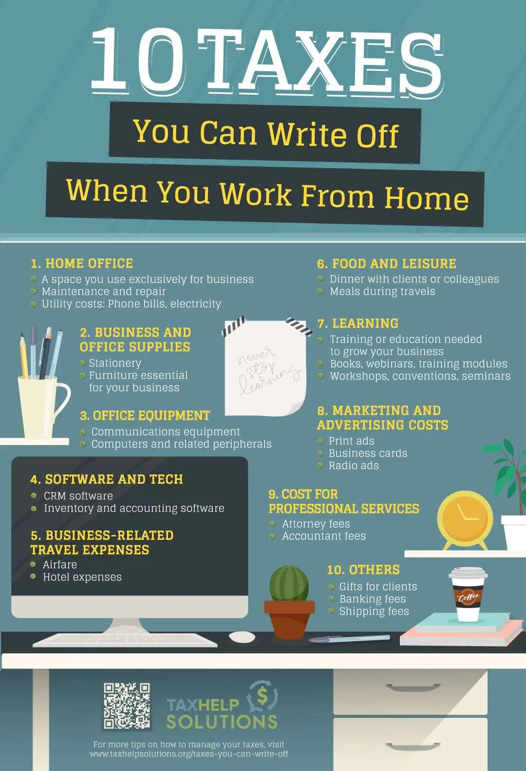 Taxes You Can Write Off When You Work From Home ...