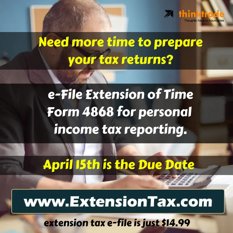 The #deadline to file your #personal_Income_tax is #April15th, E