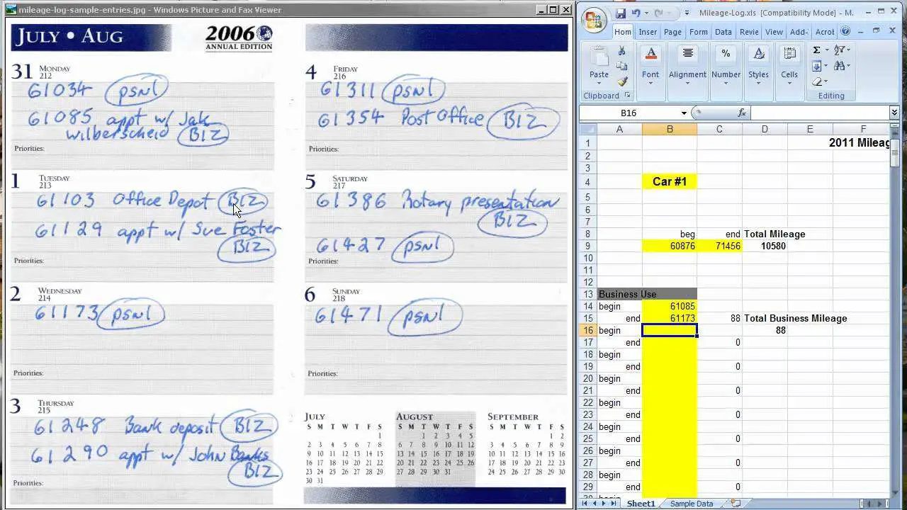 The easiest way to keep a mileage log for tax deductions ...