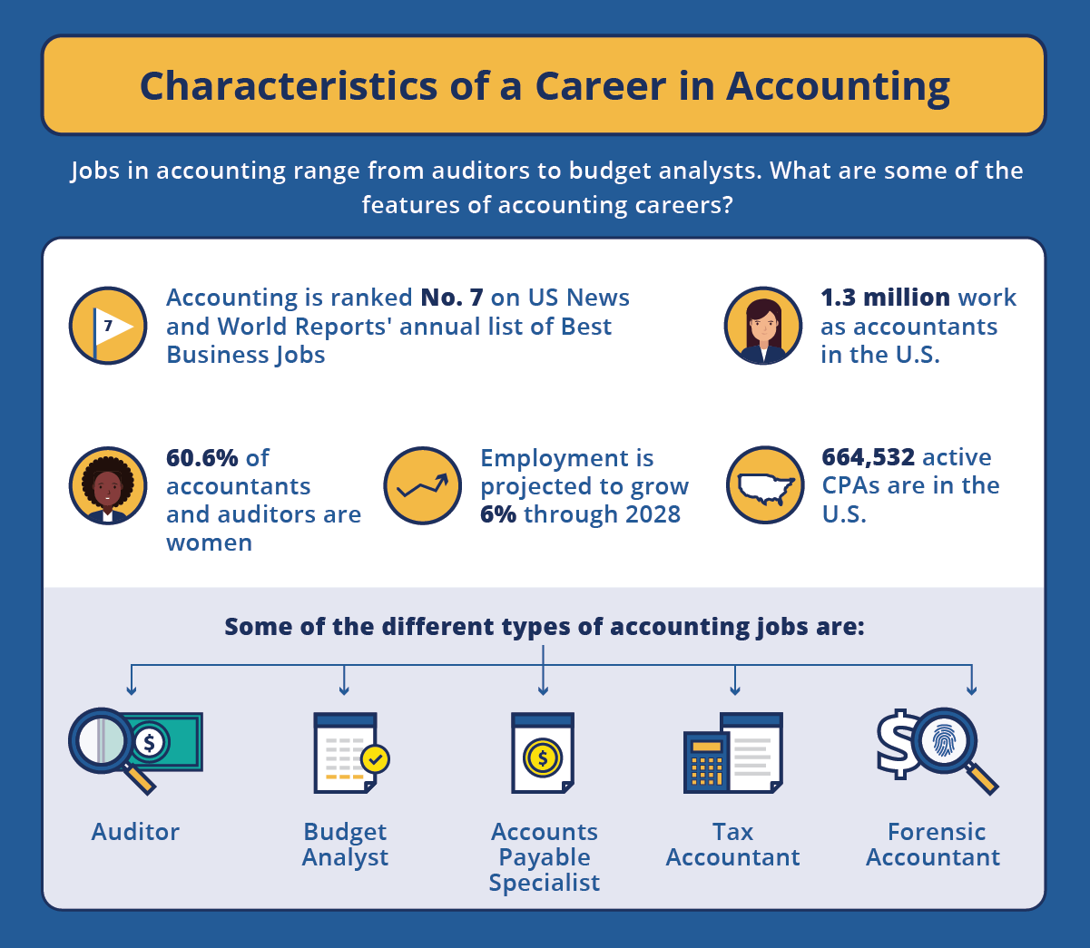 Types of Accounting Jobs: A Review and Information