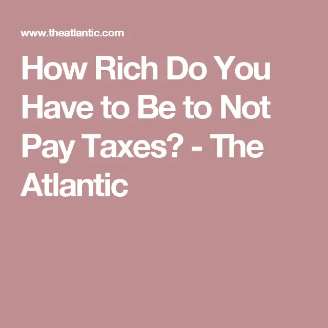 What To Claim To Not Owe Taxes