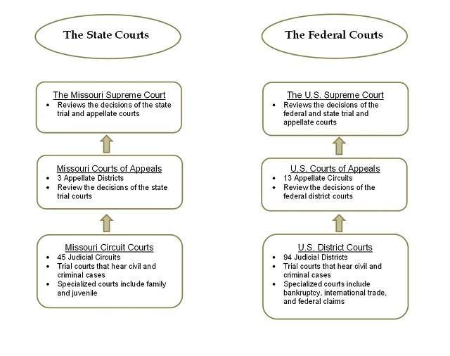 ð Similarities between state and federal government. State ...