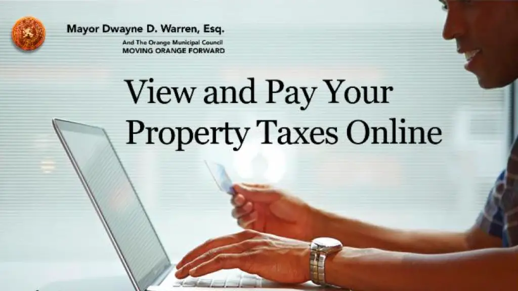 You Can Now Pay Property TaxesONLINE  Orange City Council