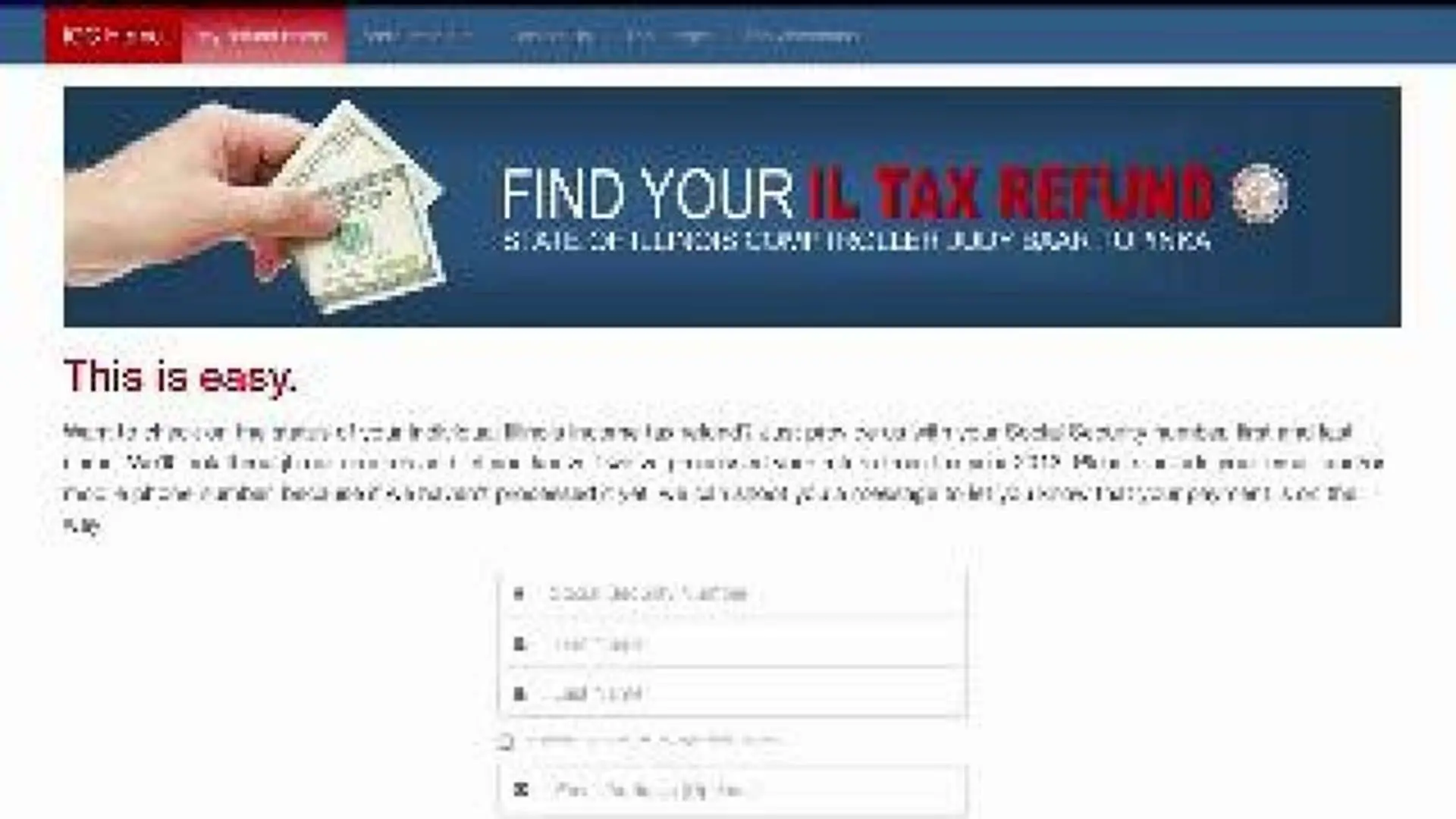 You can track your tax refund online